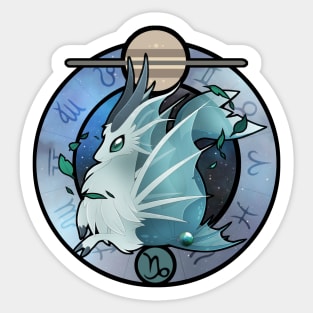 Capricorn Dragon Sticker